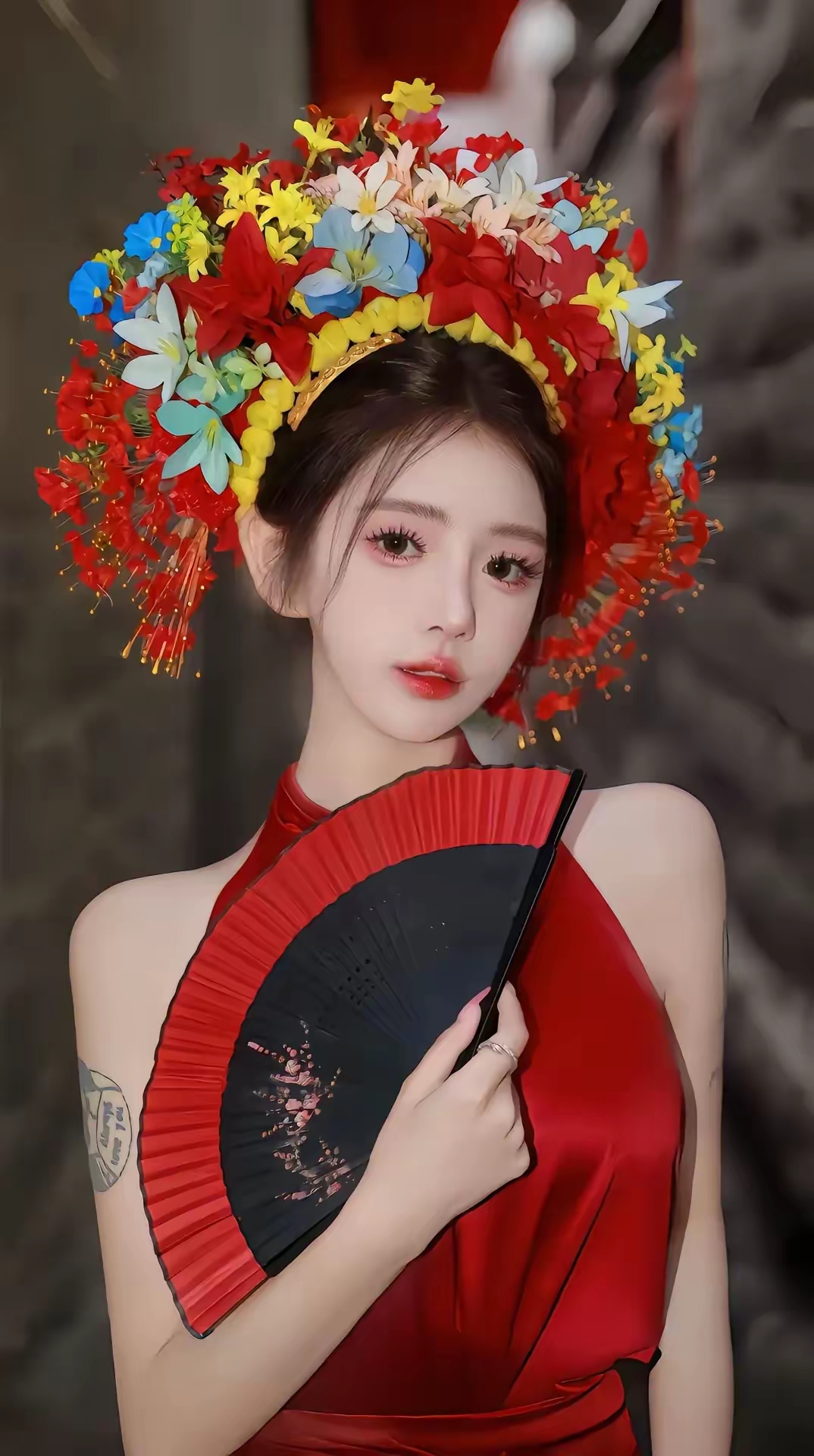 美女头像真人甜美_美女高雅造型