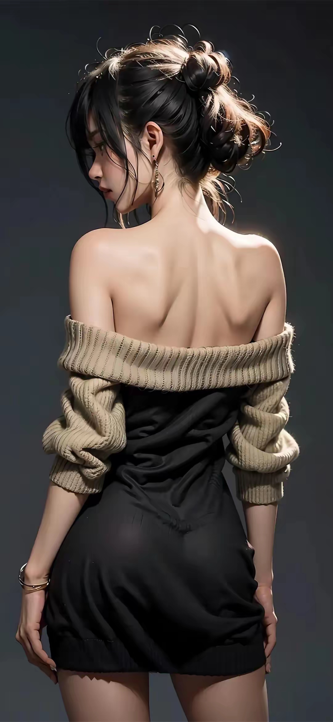 美女照片_美女头像真人背影