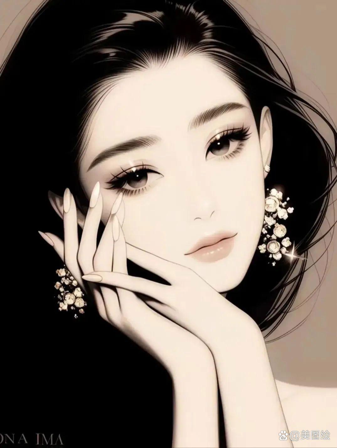 美女照片头像霸气_美女照片头像