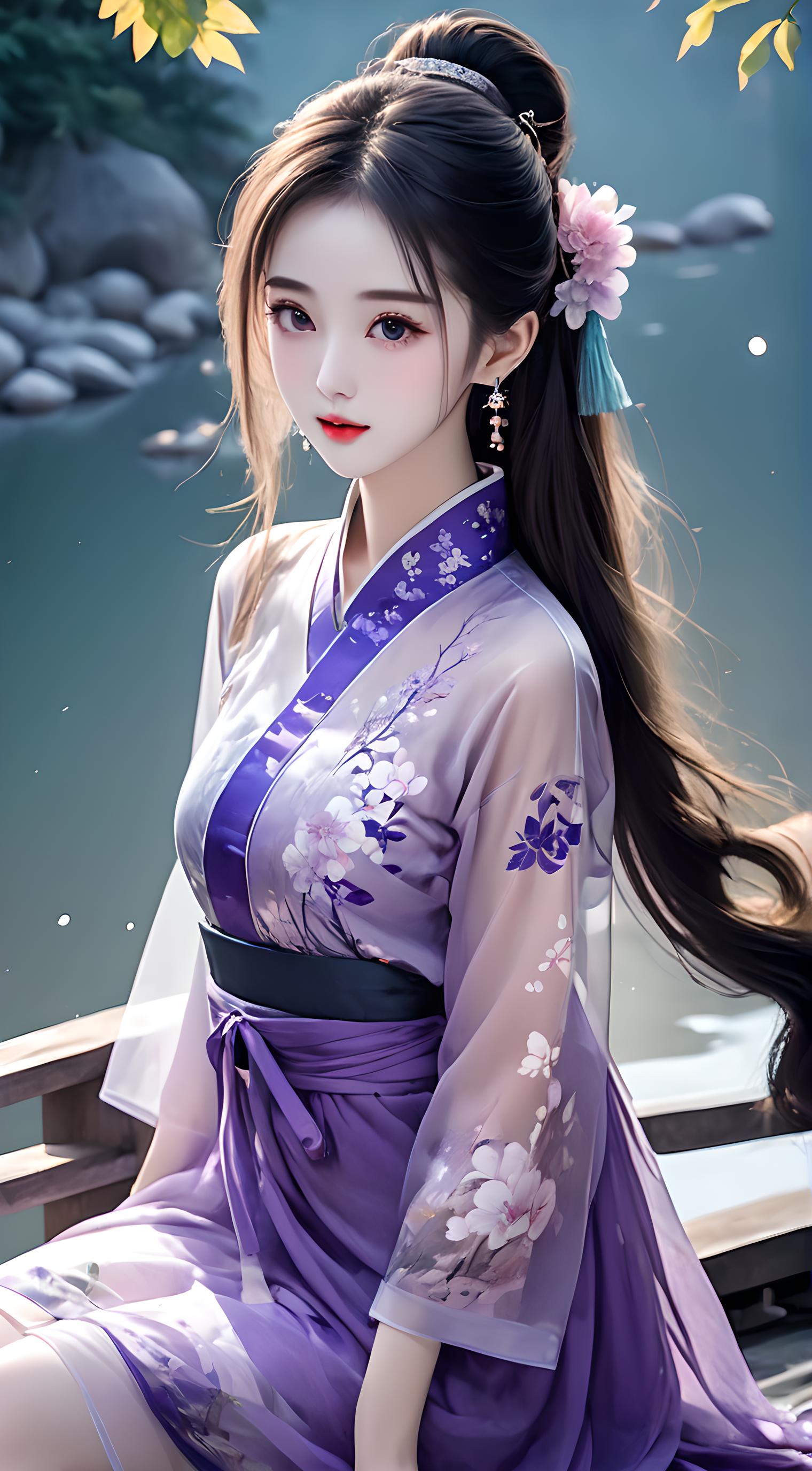 美女高雅造型_美女照片游泳中国