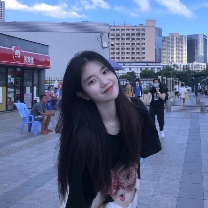 美女头像背影_美女照片