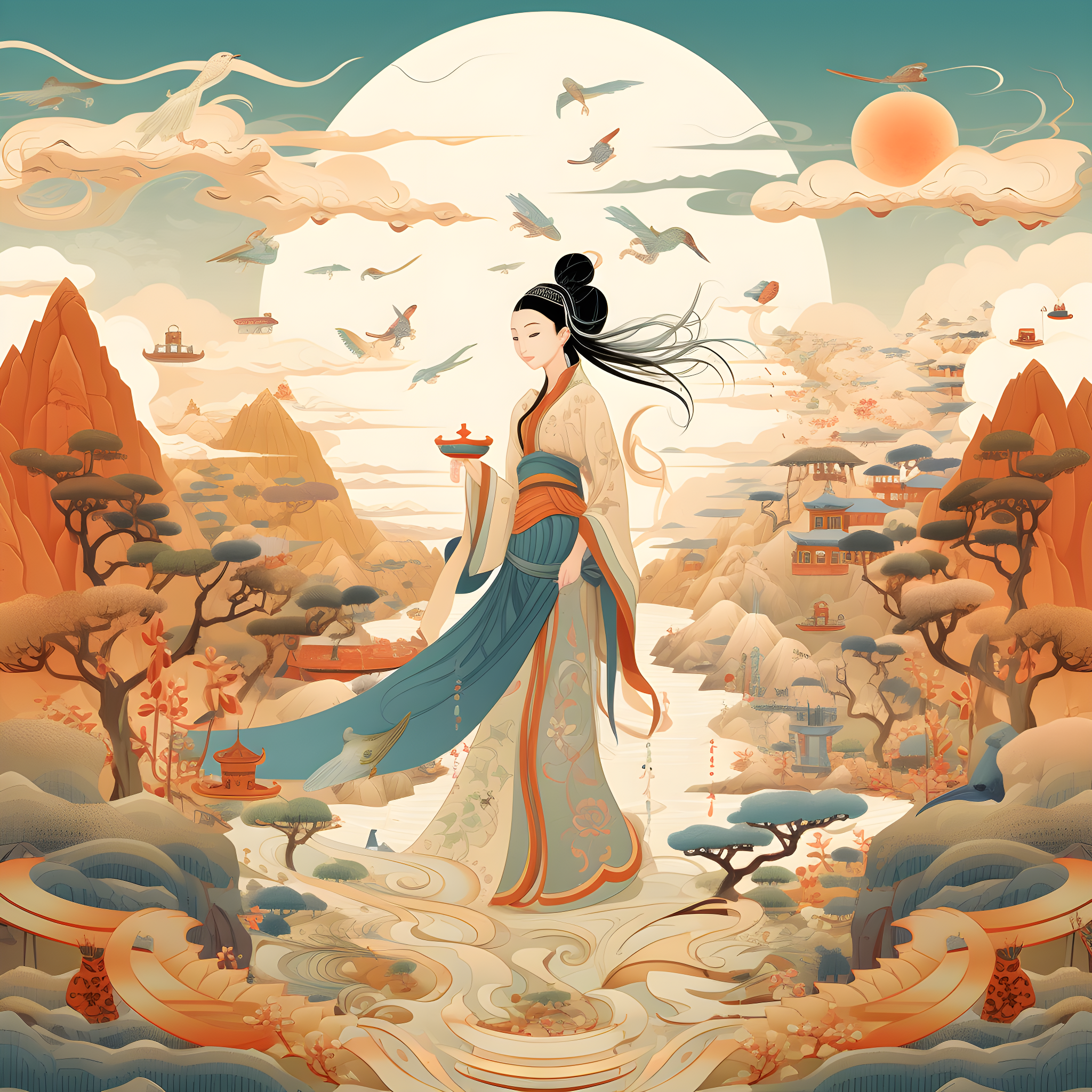 美女壁纸风景_美女头像壁纸