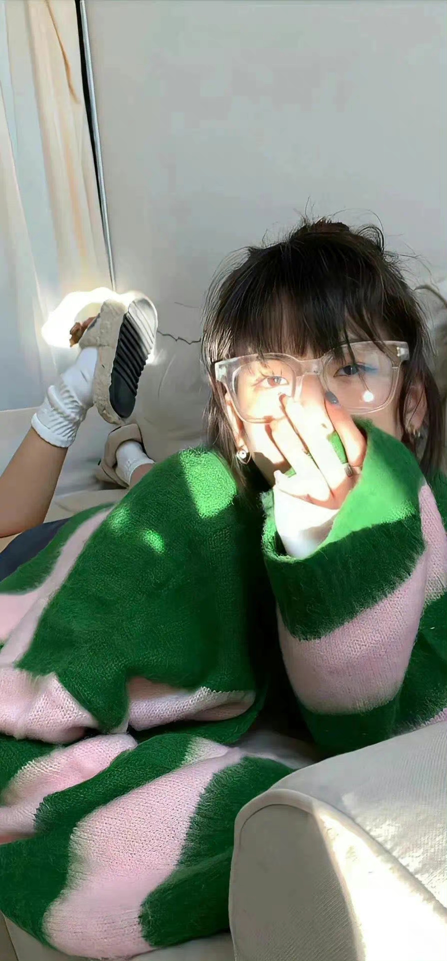 美女图片微信头像侧面_美女头像背影